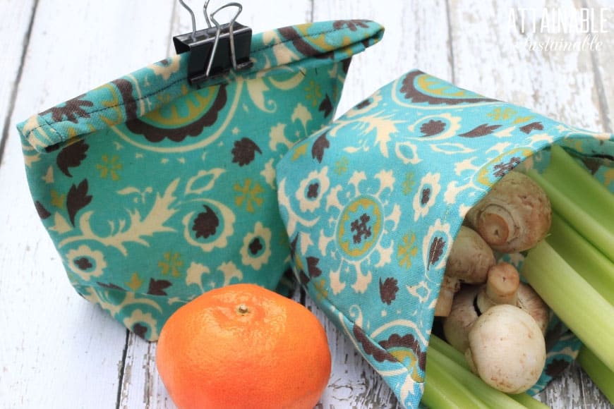 Reduce Waste With These DIY Reusable Snack Bags