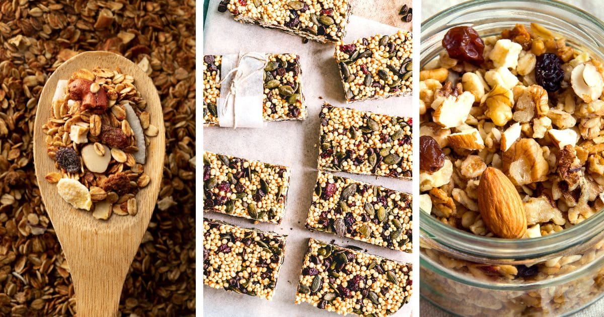 100+ Recipes for Granola Bars, Bites, and Cereal