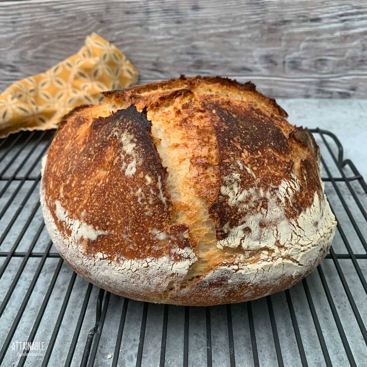 Homemade Sourdough Bread - Live Simply
