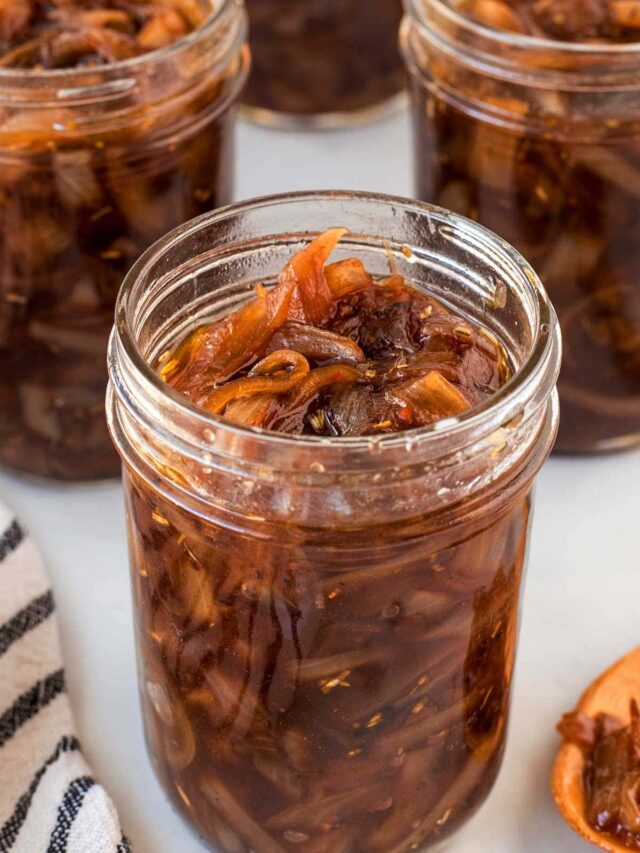 Tasty Caramelized Onion Jam with Balsamic Vinegar Attainable Sustainable®