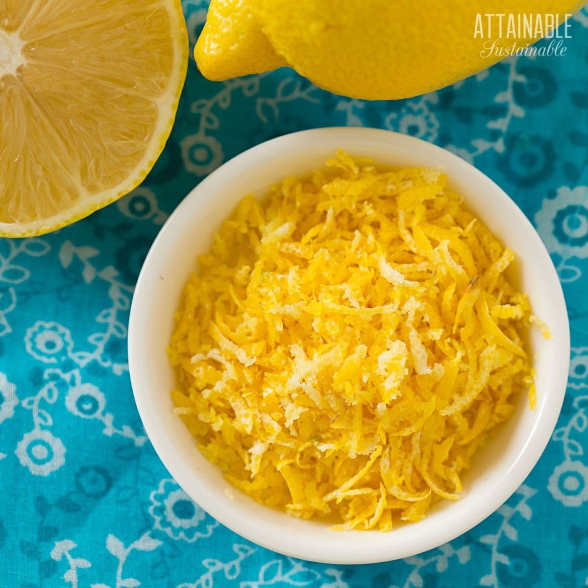 How To Zest A Lemon Attainable Sustainable 