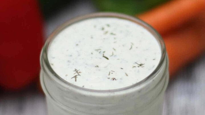 Homemade Buttermilk Ranch Dressing