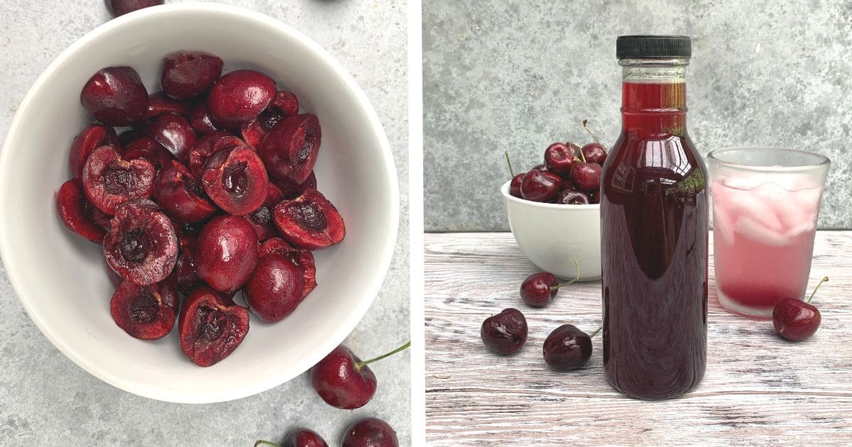 Easy Homemade Cherry Syrup Attainable Sustainable   Cherry Syrup FB 