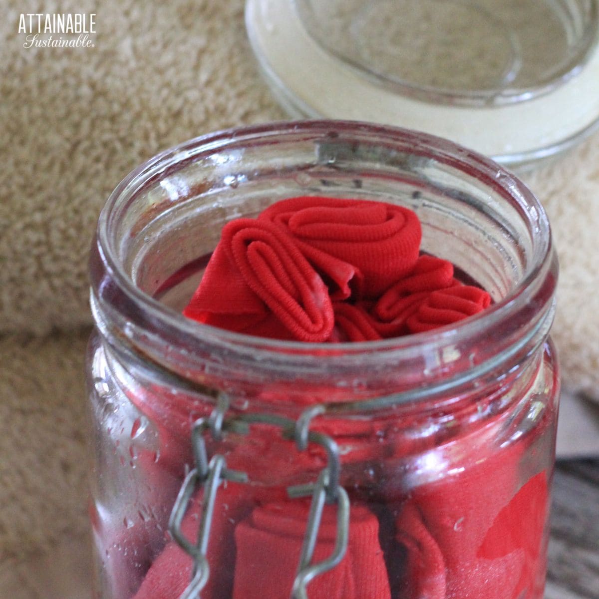 Save money and avoid toxic store bought dryer sheets with this DIY