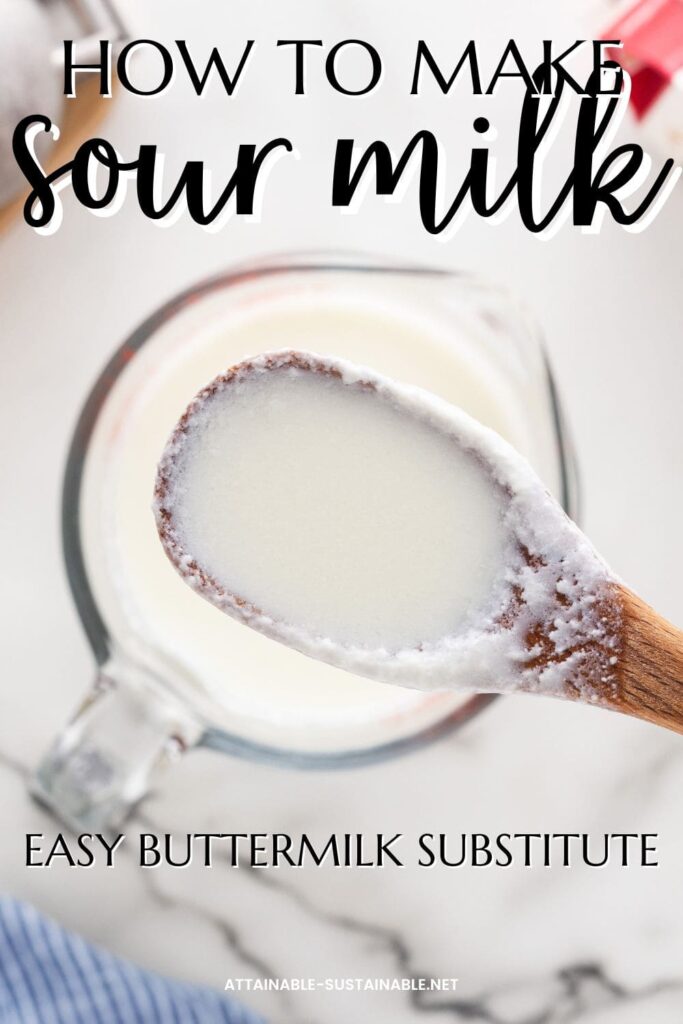 How To Make Sour Milk With Lemon Juice 